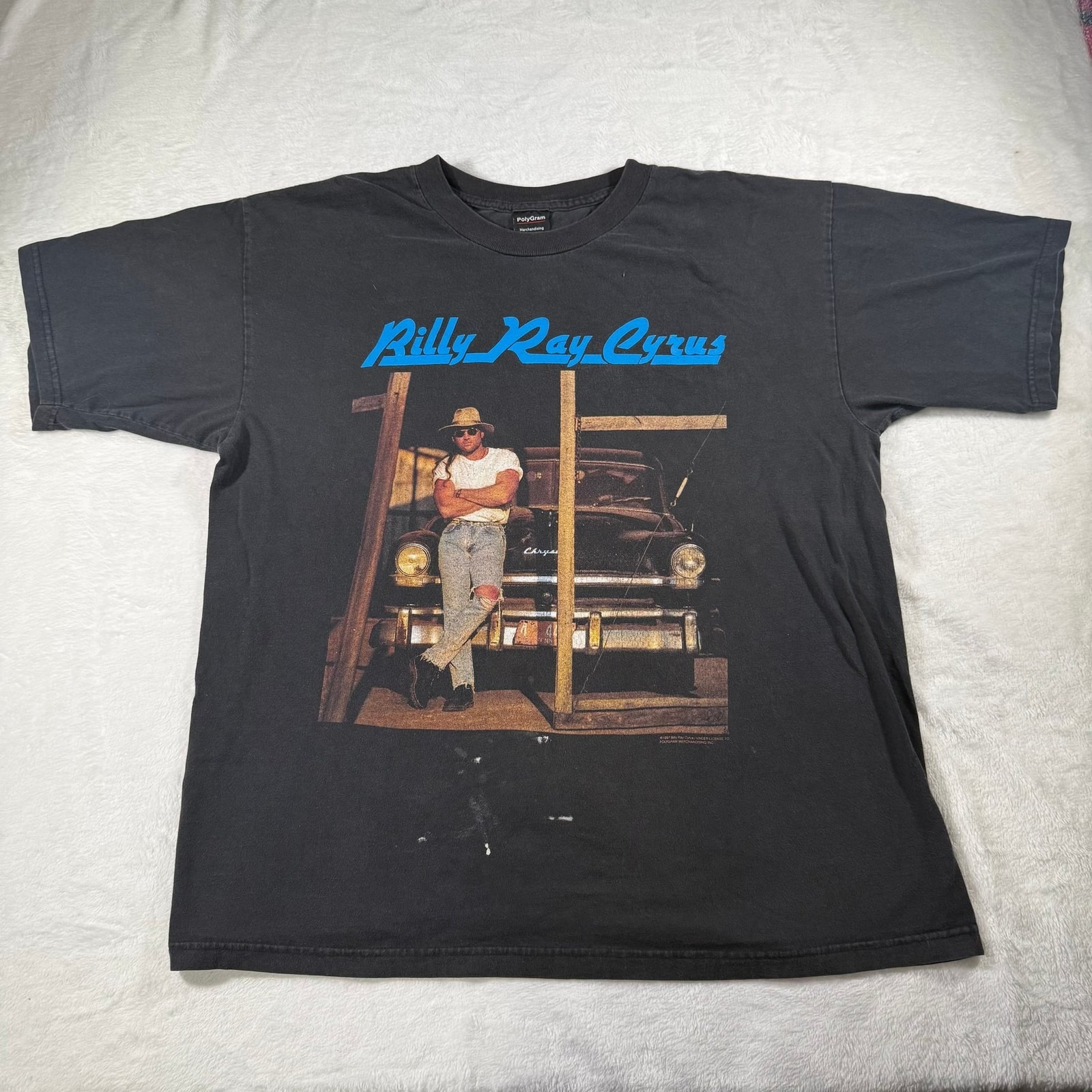 Vintage 1997 Billy Ray Cyrus Tenntucky Tour TShirt